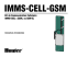 Kit de Communication Cellulaire IMMS-CELL- [GSM, ou GSM-E]