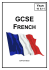 GCSE French complete vocab booklet F and H