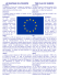 LE DRAPEAU DE L`EUROPE THE FLAG OF EUROPE