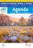 Agenda octobre-décembre 2016 - Fédération du Tourisme de la