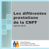 Brochure Prestations CNPF 2014