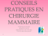 Conseils chirurgie mammaire - URPS infirmiers Haute