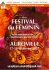 programme - Festival du Féminin