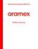 Aramex International Morocco Profile et Services