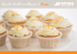 Cupcakes Vanille avec Glaçage à l`Orange