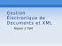 Gestion Électronique de Documents et XML