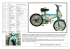 Dessin d`ensemble du vélo Photo