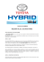TEST DRIVE HYBRIDE - Toyota Nouvelle Calédonie