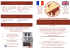 Flyer french-english - Boulangerie Pâtisserie LECOMTE