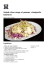 Salade chou rouge et pomme, vinaigrette babeurre