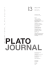Plato Journal #13 - Toda(o)s