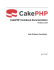 CakePHP Cookbook Documentation Version 3.next Cake Software