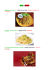 Menù della Gioia Antipasti ( entrées ) : Frittate di zucchine (beignets