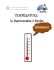 TEMPÉRATURE : le thermomètre à liquide