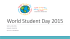 World Student Day 2015