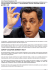 ex-président Nicolas Sarkozy placé en garde à vue