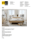 Descriptif Chambre à coucher composé de 1 lit 180 x 200 cm et 2