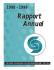 Rapport Annuel 1998-1999 - Canadian Council on Social