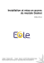 Installation et mise en œuvre du module Seshat - EOLE