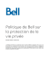 Politique de Bell sur la protection de la vie privée | Bell Canada