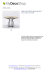 Table ronde CIRCLE, bambou et granit, acier - My-Deco-Shop